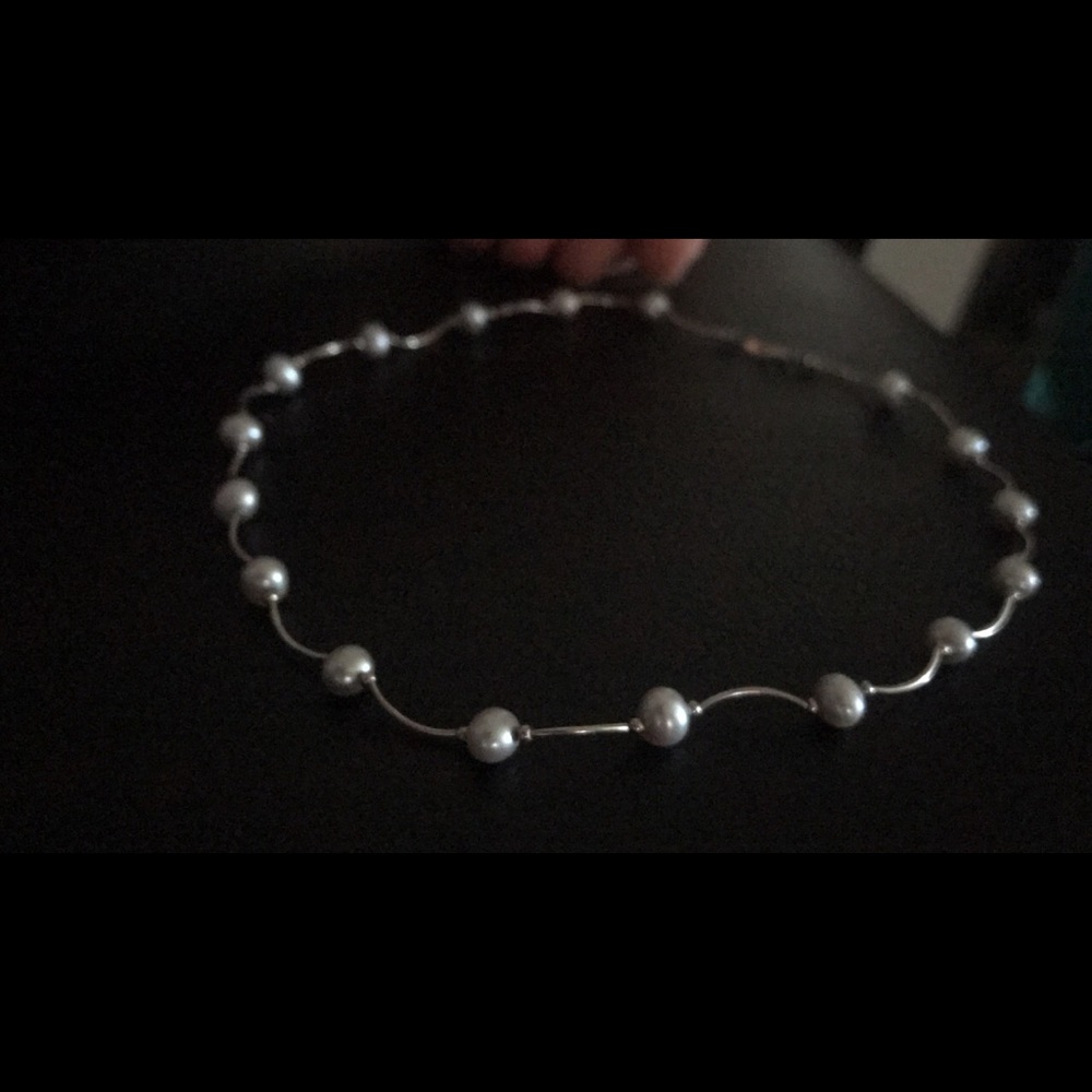 Real 14k Necklace With genuine pearl